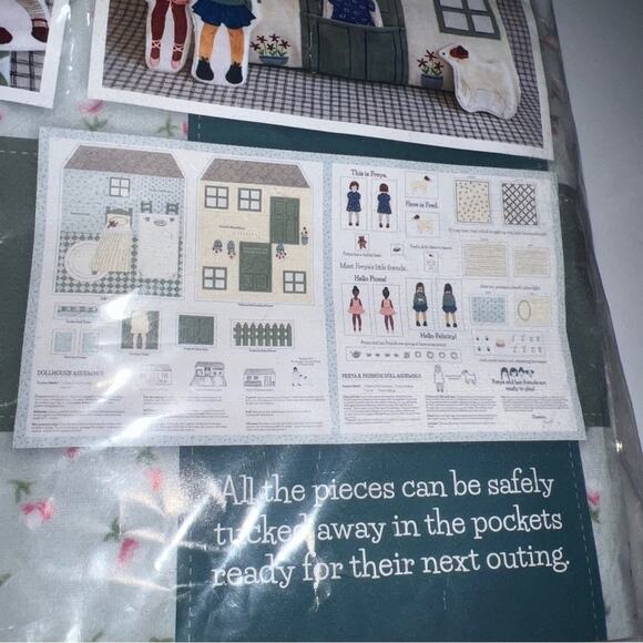 Moda Freya And Friends Dollhouse 1440 11P Moda Fabrics PILLOW NEW Factory Sealed - Picture 7 of 12